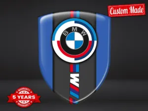 BMW Heckscheibenaufkleber Racing Stabil Exklusiv